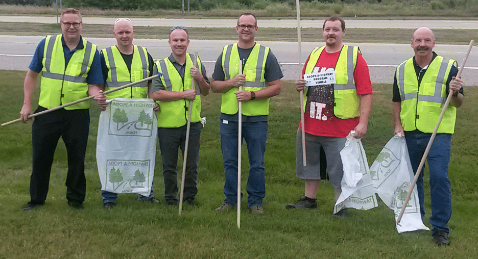 Adopt-A-Highway Clean Up!