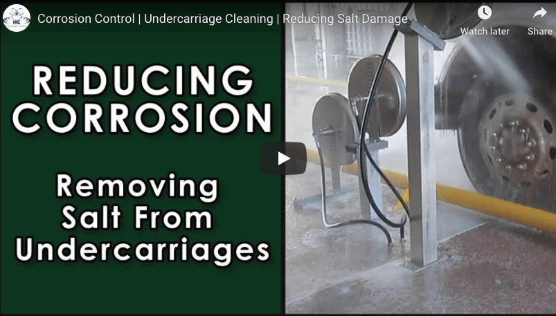 Thumbnail showing video of reducing corrosion with undercarriage washes