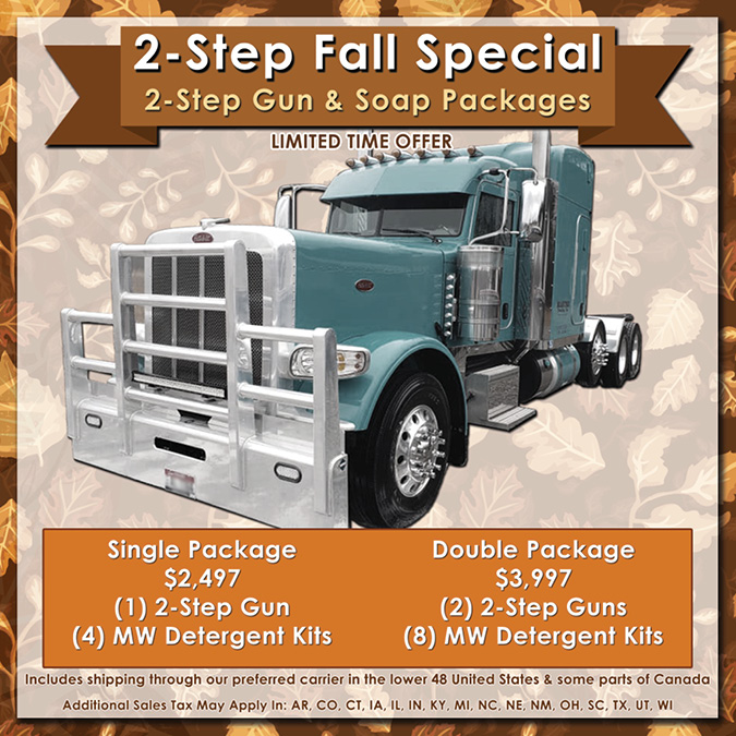 Fall 2-Step Gun & Truck Wash Soap Special!